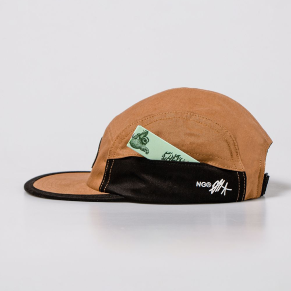 Boné Five Panel “Word” Chronic (Marrom) - Imagem 2