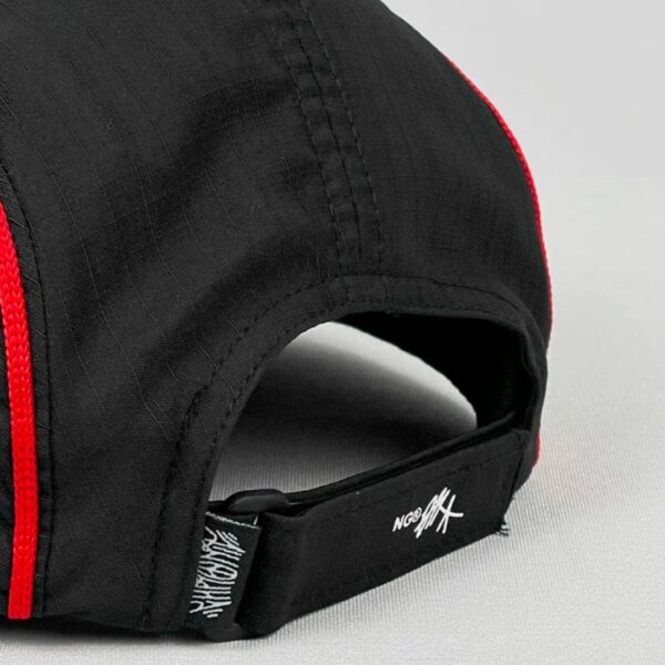 Boné Five Panel Chronic Ngm Guenta - Preto/Cinza - Aba Flexível - Imagem 4