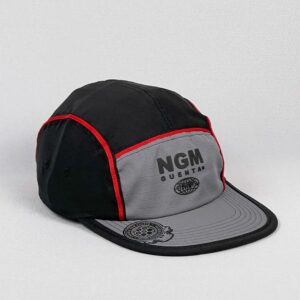 Boné Five Panel Chronic Ngm Guenta - Preto/Cinza - Aba Flexível