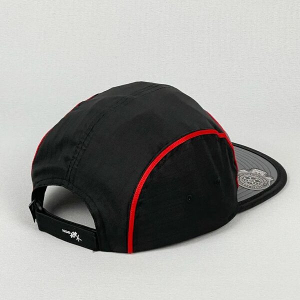 Boné Five Panel Chronic Ngm Guenta - Preto/Cinza - Aba Flexível - Imagem 3