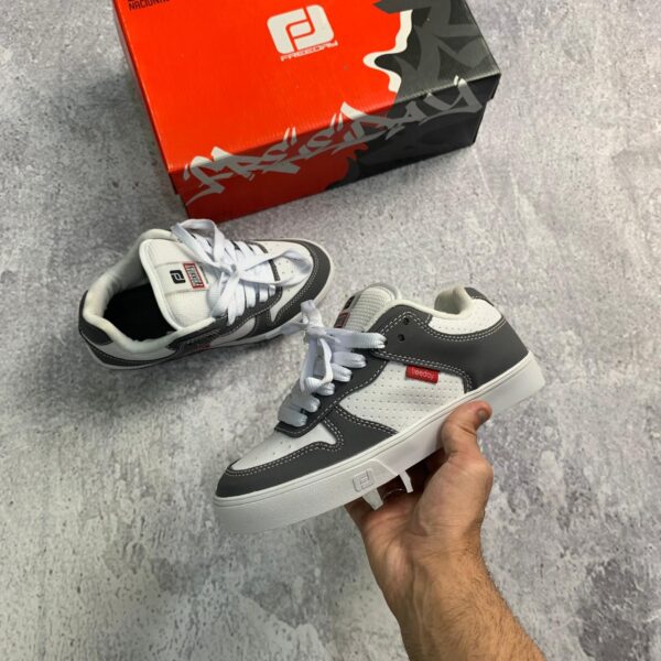 Tênis Grandir Freeday - Cinza/Branco - N35