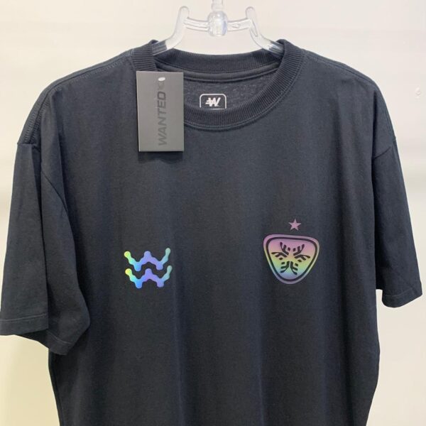 Camisa Hustler Holografia Wanted - Imagem 2
