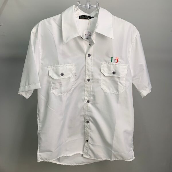 Camisa de Botão Ripstop Mafiusu (Branco) M