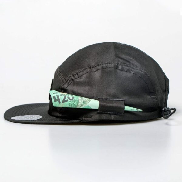 Boné 5 Five Panel Chronic Tag Street World Porta Beck - Preto - Imagem 2