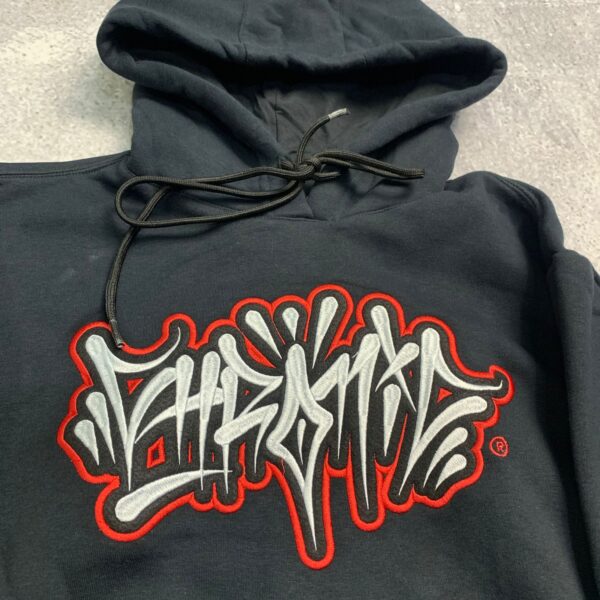 Blusa Moletom Grafite Chronic - Preto/Verm - GG - Imagem 2