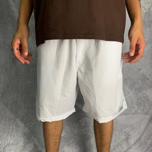 Bermuda Tactel Elastano White Mafiusu (Branca) M - Imagem 3