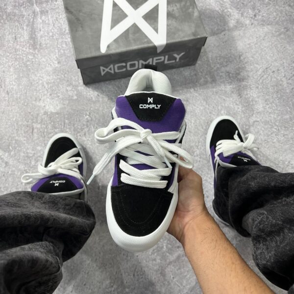 Tênis Comply Rogue - Preto/Roxo - /N41 - Imagem 3