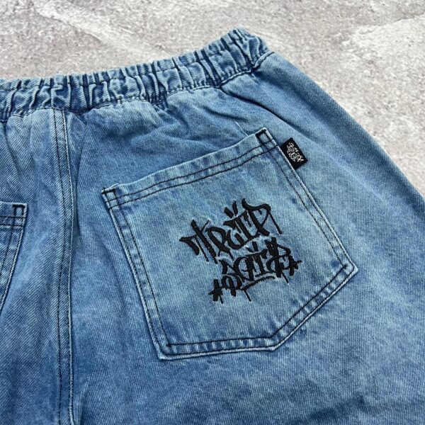 Bermuda Jeans Baggy Trip Side (Lavagem Sky) M/G/GG - Imagem 5