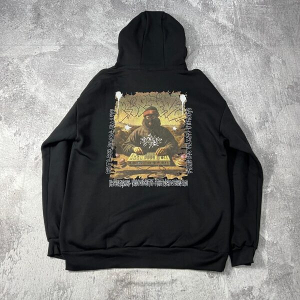 Blusa Moletom `Quadro` Trip Side (Preto) G e GG