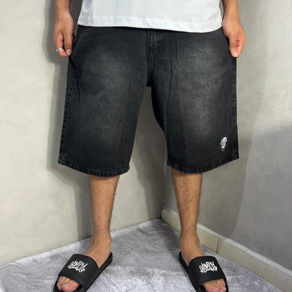 Bermuda Jeans Balão Brothas Cash 63 211 - N40 - Imagem 3