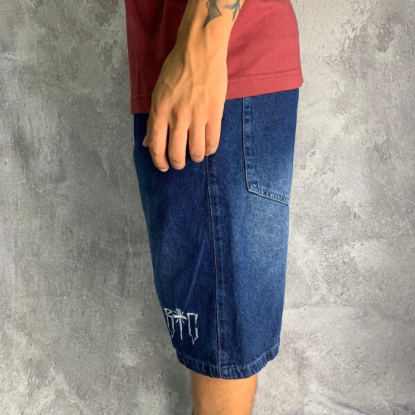 Bermuda Jeans Balão 77 Brothas Cash - N42 - Imagem 2