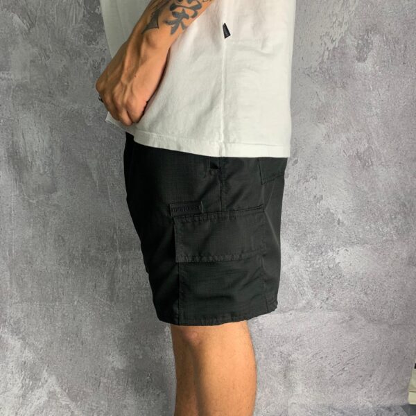 Bermuda Mafiusu Cargo Rip Stop AllBlack (Preto) G