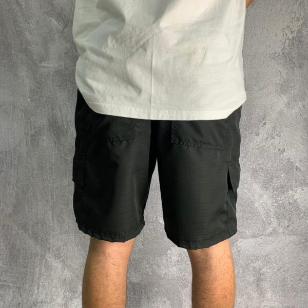 Bermuda Mafiusu Cargo Rip Stop AllBlack (Preto) G - Imagem 3