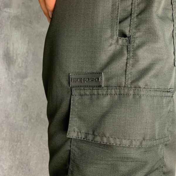 Bermuda Mafiusu Cargo Rip Stop AllBlack (Preto) G - Imagem 2