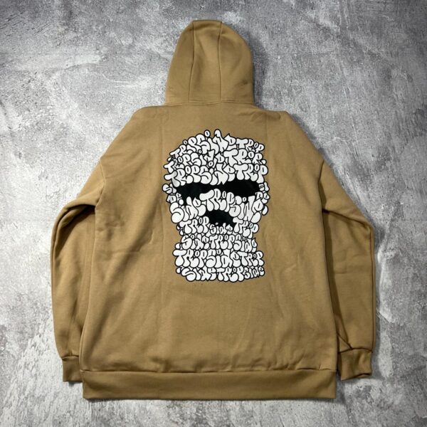 Blusa Moletom `Balaclava` Trip Side (Bege) G