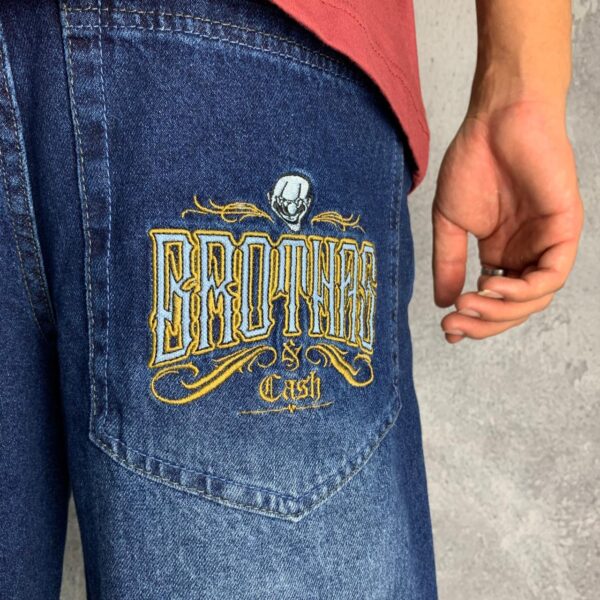 Bermuda Jeans Balão 77 Brothas Cash - N42 - Imagem 5
