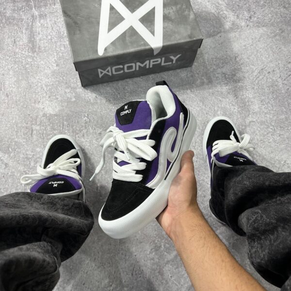 Tênis Comply Rogue - Preto/Roxo - /N41 - Imagem 2