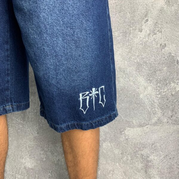 Bermuda Jeans Balão 77 Brothas Cash - N42 - Imagem 4
