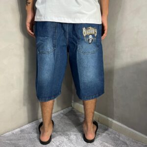 Bermuda Jeans Balão 209 Brothas Cash - N48