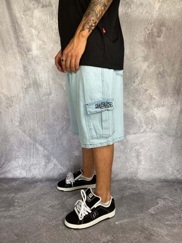 Bermuda Cargo Jeans Trip Side (Cristal)  M,G e GG