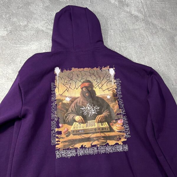Blusa Moletom `Quadro` Trip Side (Roxo) G - Imagem 4