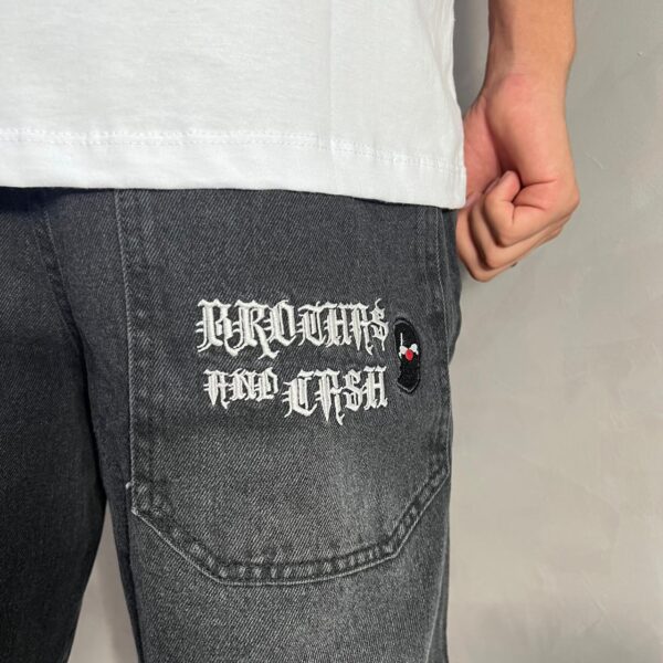 Bermuda Jeans Balão Brothas Cash 63 211 - N40 - Imagem 4