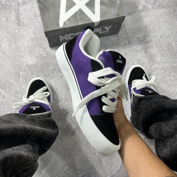 Tênis Comply Rogue - Preto/Roxo - /N41 - Imagem 4