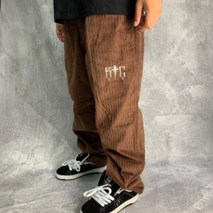 Calça Veludo Cotelê Brothas Cash (Marrom) N40 e N42