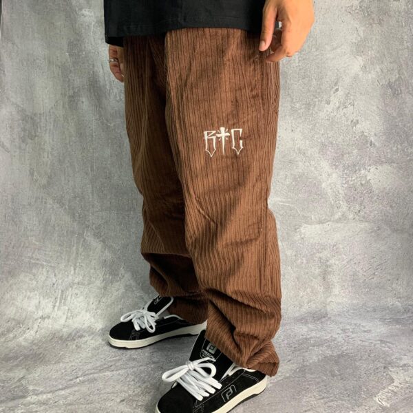 Calça Veludo Cotelê Brothas Cash (Marrom) N40 e N42