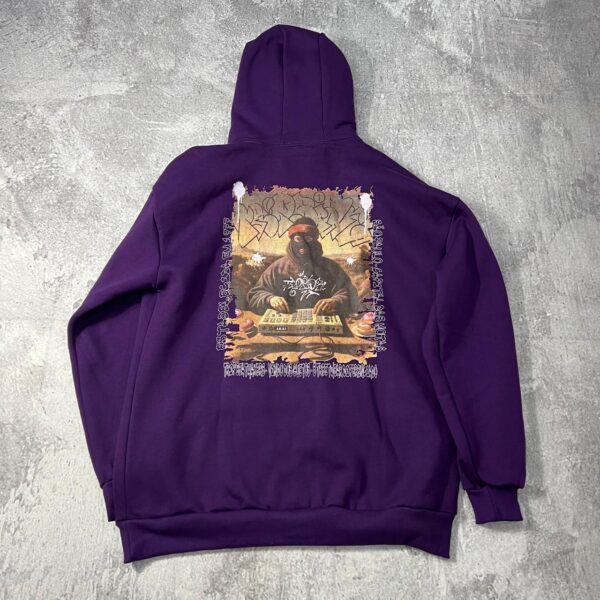 Blusa Moletom `Quadro` Trip Side (Roxo) G