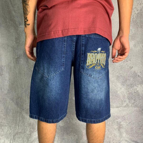 Bermuda Jeans Balão 77 Brothas Cash - N42