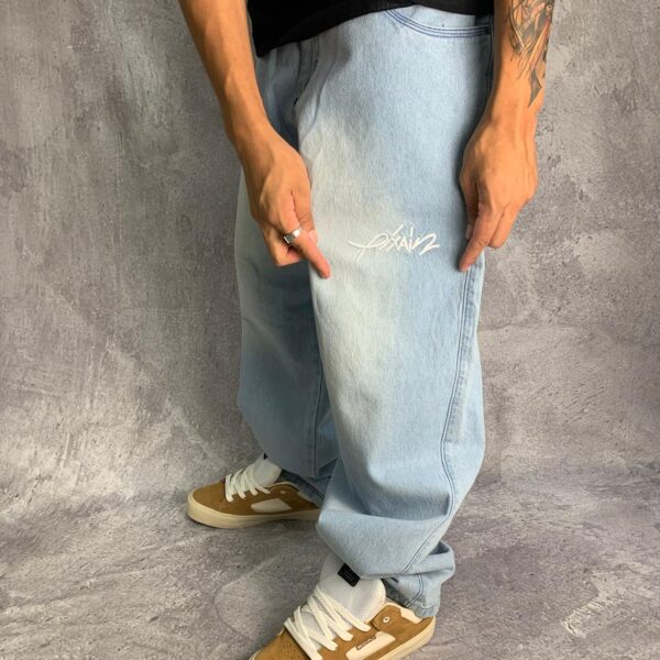 Calça Jeans Balão Tag Pixain Culture - N44