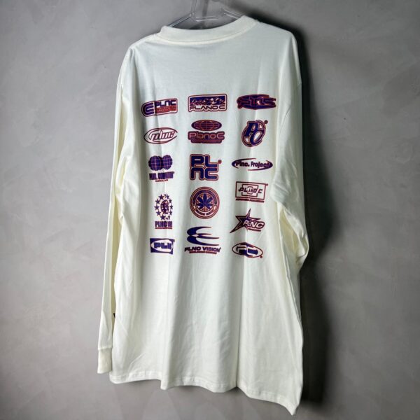 CAMISA PLANO C  MANGA LONGA   “LOGOS” (MARFIM) G