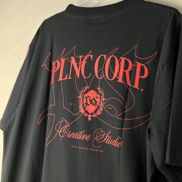 CAMISA PLANO C  "PLNC CORP" (PRETO) G - Imagem 3