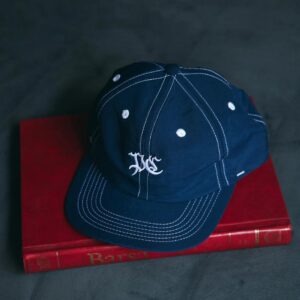 BONÉ SIX 6-PANEL PLANO C HAT "PC" (MARINHO)