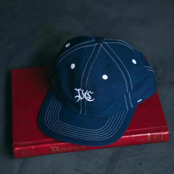BONÉ SIX 6-PANEL PLANO C HAT "PC" (MARINHO)
