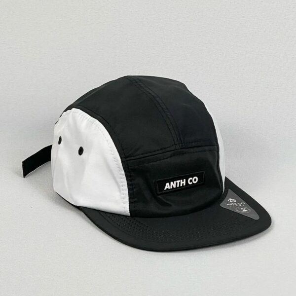 BONÉ FIVE PANEL ANTH CO LOPEZ PRETO/BRANCO - Imagem 2