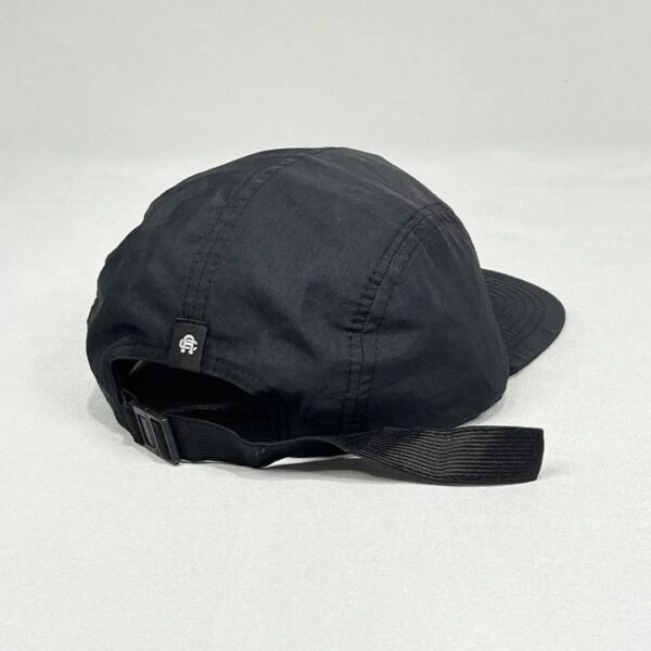BONÉ FIVE PANEL ANTH CO WATER IMPERMEÁVEL PRETO - Imagem 3