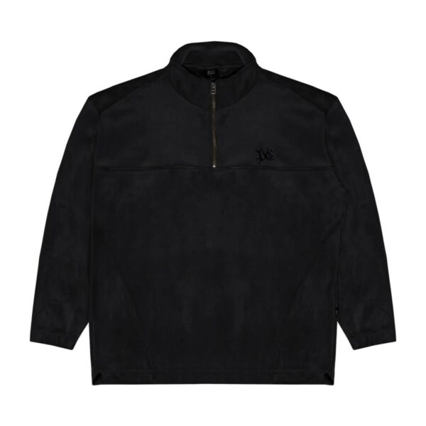 MOLETOM PLANO C QUARTER ZIP FLEECE “PC” (PRETO) M e GG