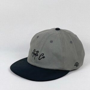 BONÉ SIX PANEL ANTH CO FIRST CHUMBO/PRETO (ABA FLEXÍVEL)
