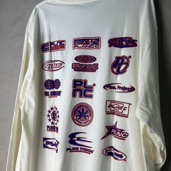 CAMISA PLANO C  MANGA LONGA   “LOGOS” (MARFIM) G - Imagem 4