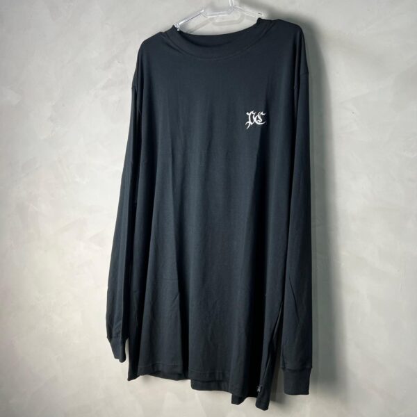 CAMISA PLANO C MANGA LONGA "PC" (PRETO) GG