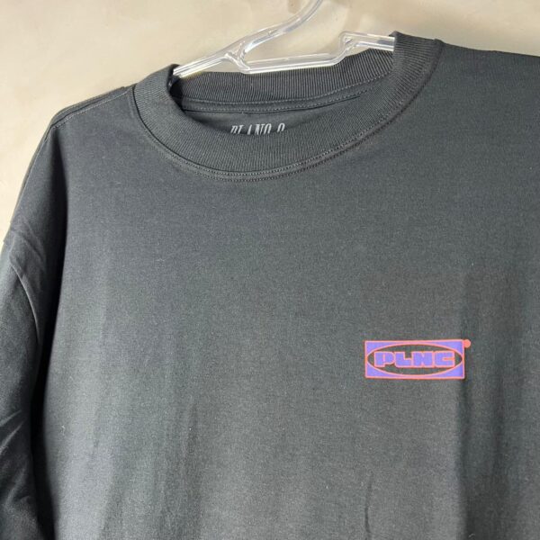 CAMISA PLANO C MANGA LONGA “LOGOS” (PRETO) M - Imagem 3