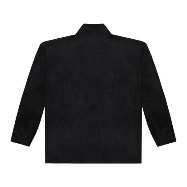 MOLETOM PLANO C QUARTER ZIP FLEECE “PC” (PRETO) M e GG - Imagem 2