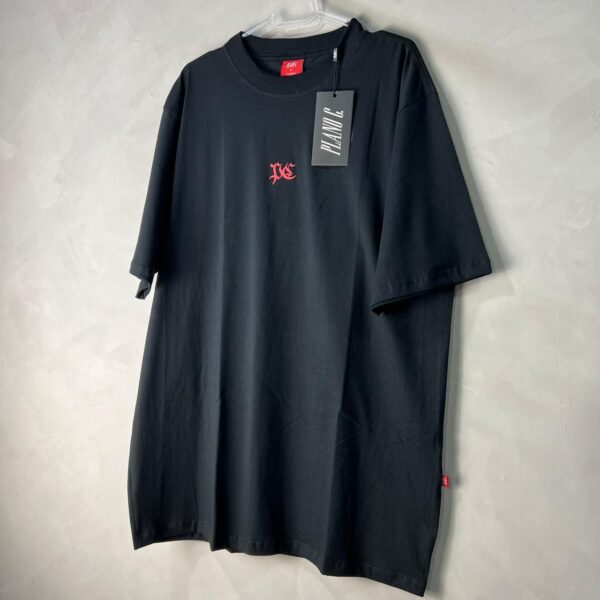 CAMISA PLANO C  "PLNC CORP" (PRETO) G - Imagem 2