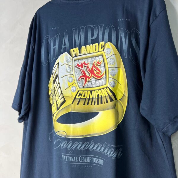 CAMISA PLANO C  "CHAMPIONS RING" NAVY (MARINHO) M - Imagem 4