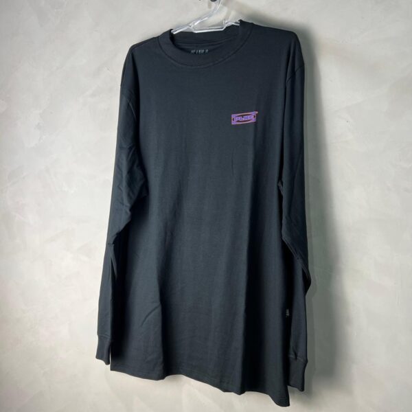 CAMISA PLANO C MANGA LONGA “LOGOS” (PRETO) M - Imagem 2