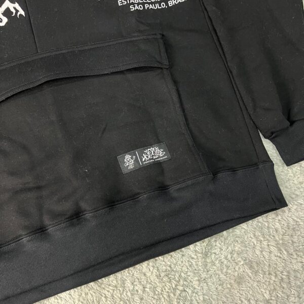 Blusa Moletom Trip Side `Bullet` (Preto)  G - Imagem 2