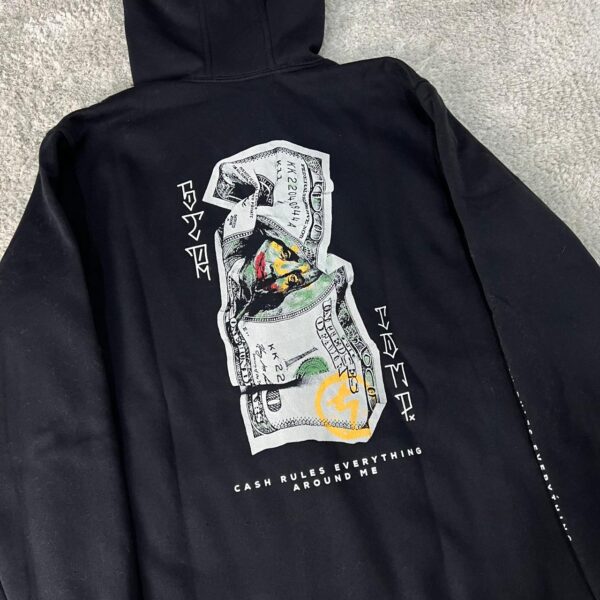 Blusa Moletom Stranger Cash Rules (Preto) M e G - Imagem 7