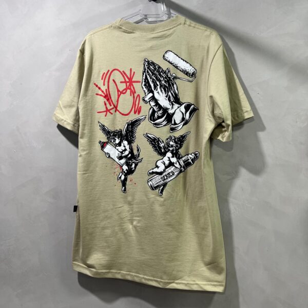 CAMISA CHRONIC `ANJOS´ (CAQUI) P